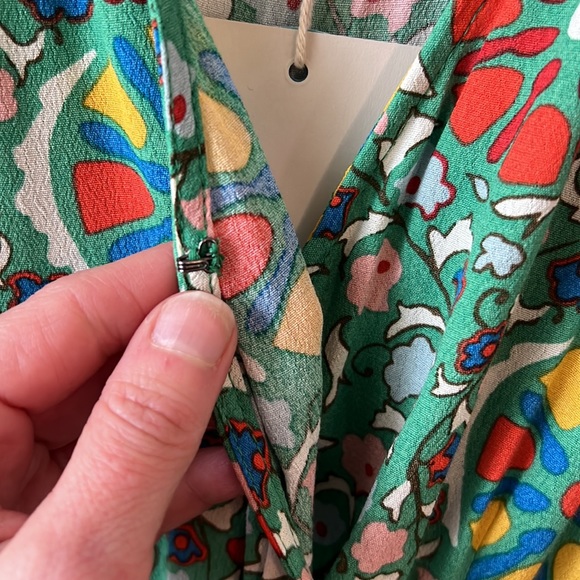 Rhode for Target NWT Floral MIDI Dress.  Size 4. - Picture 12 of 15